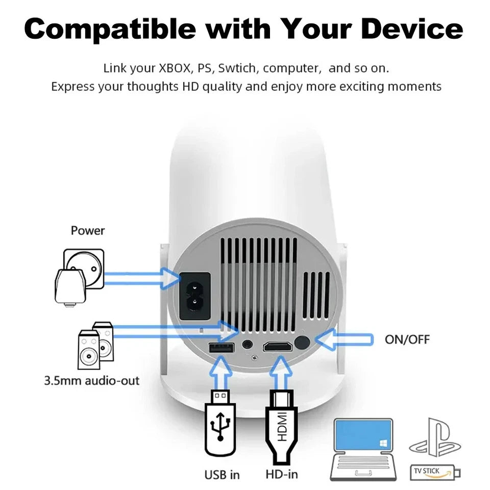 OZ Projectors™ Ultra HD Projector